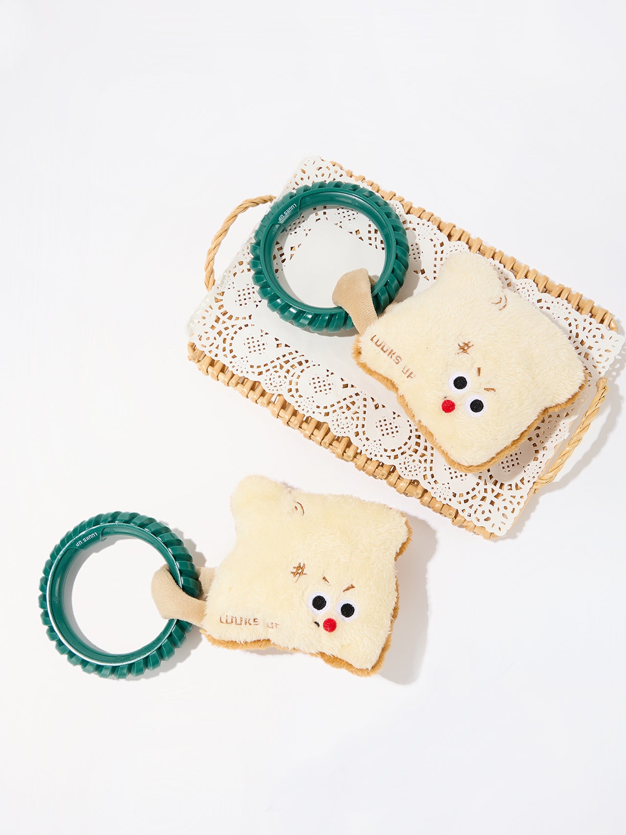 Breakfast Series Pull Toys - Whole Wheat Bread