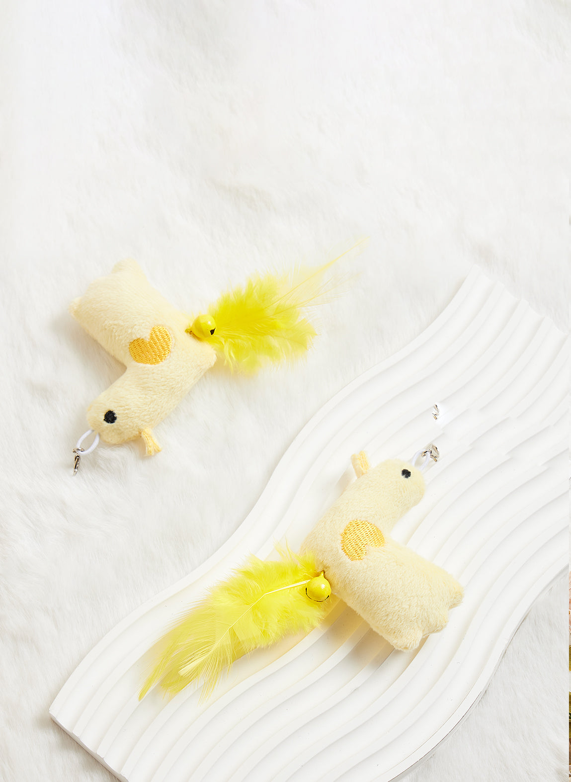 Animal Series Suction Cup Cat Toy - Duck