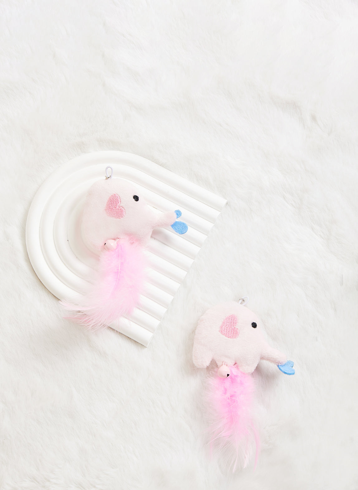 Animal Series Suction Cup Cat Toy - Elephant