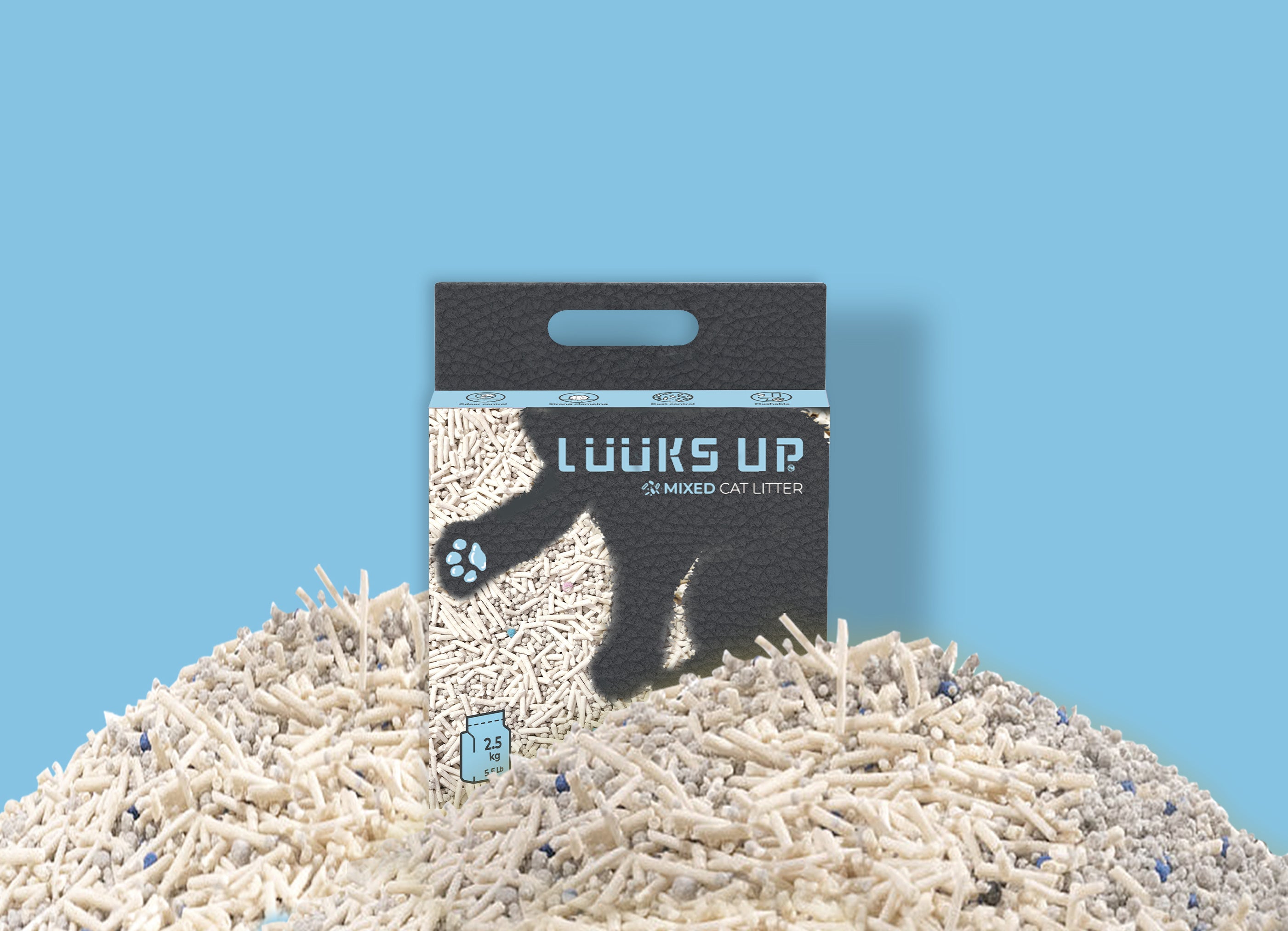Tofu Mixed Bentonite Cat Litter - 6L