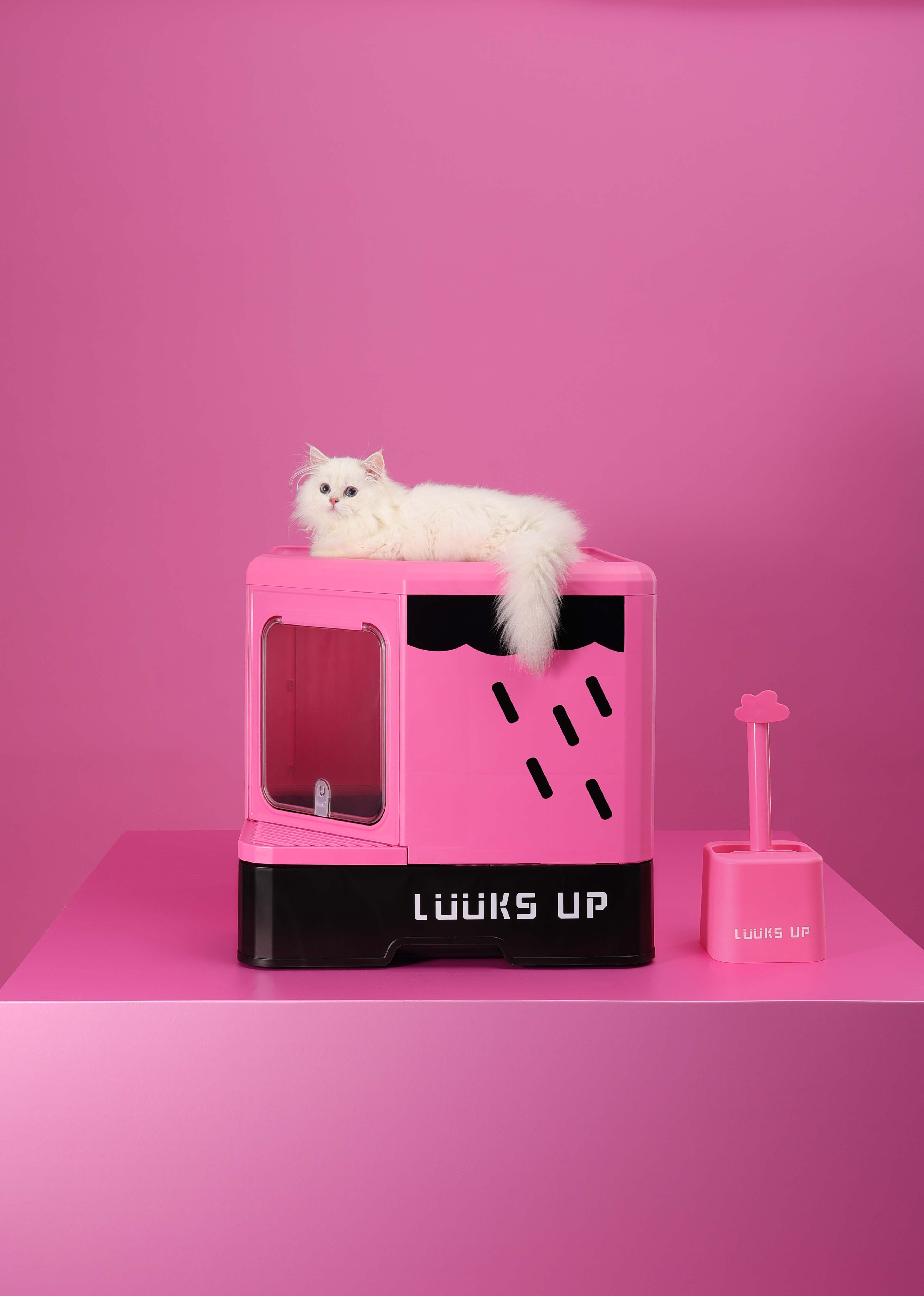 Spring Rain Cat Litter Box