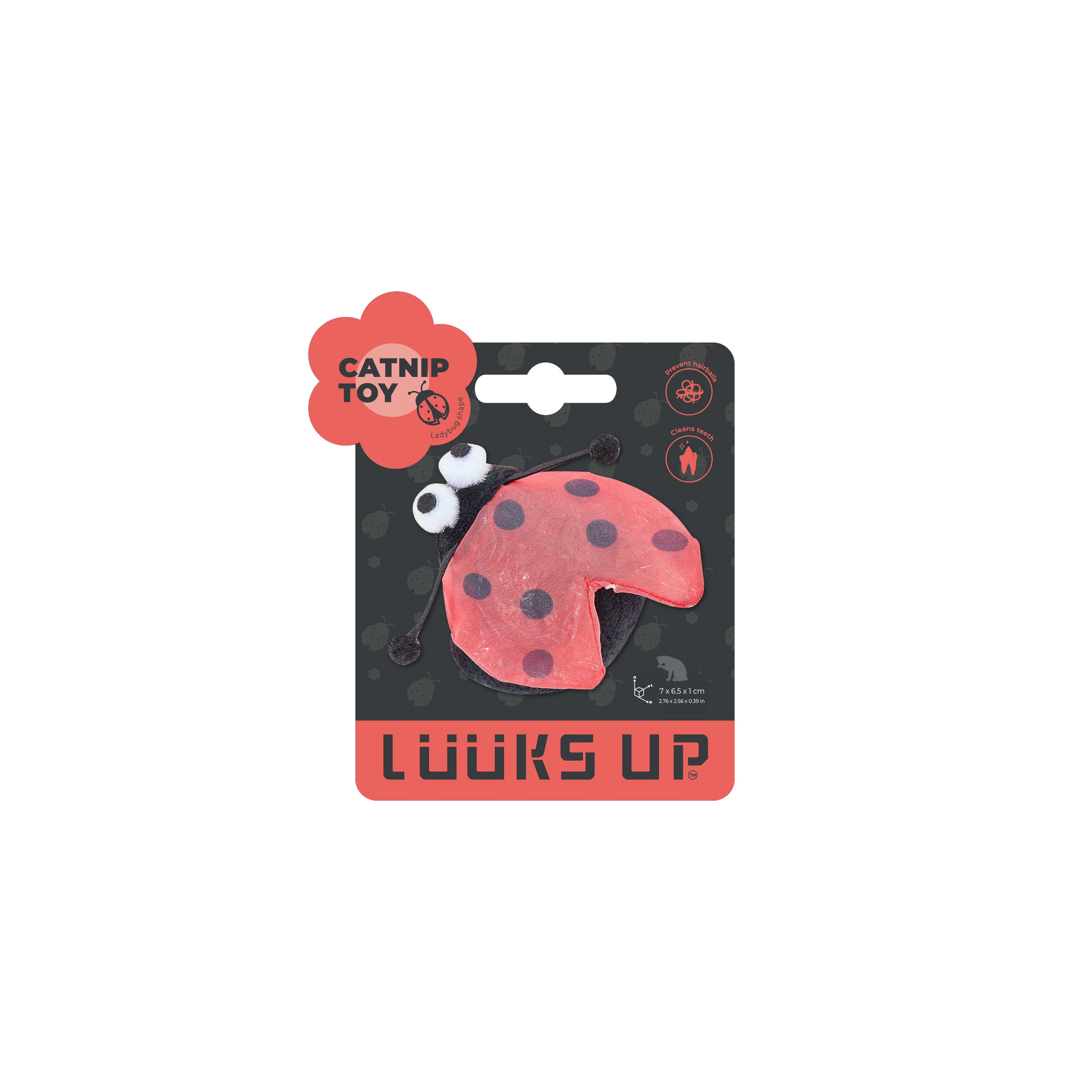 Catnip Toy-Ladybug