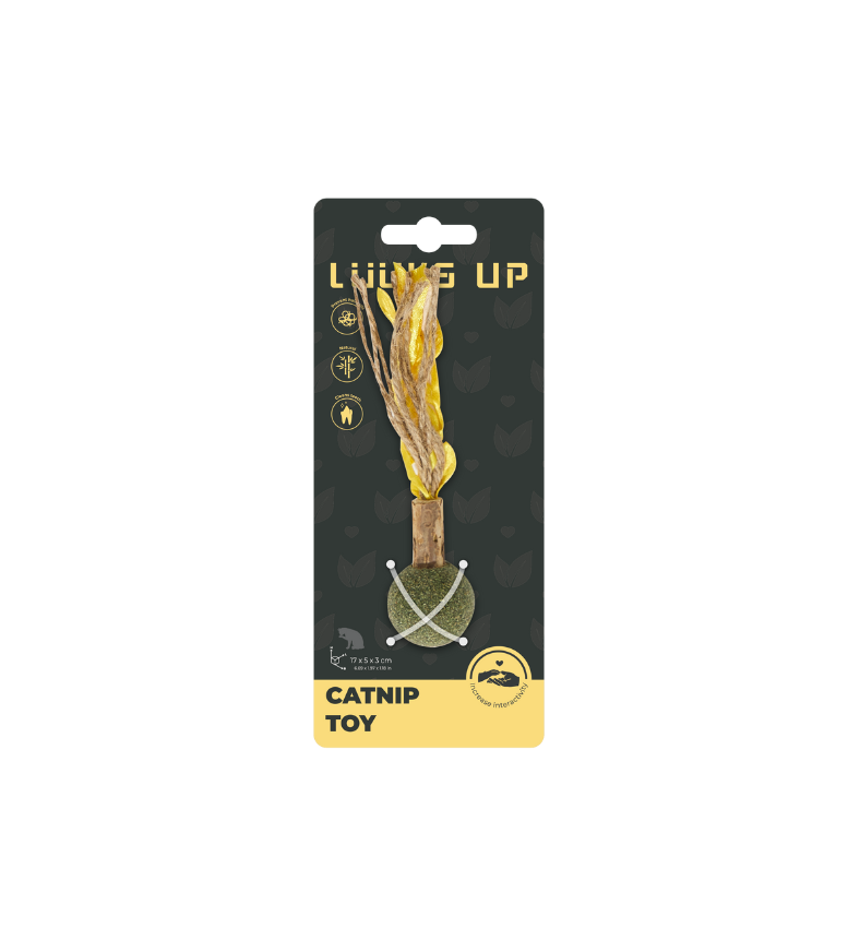Catnip Toy - Yellow