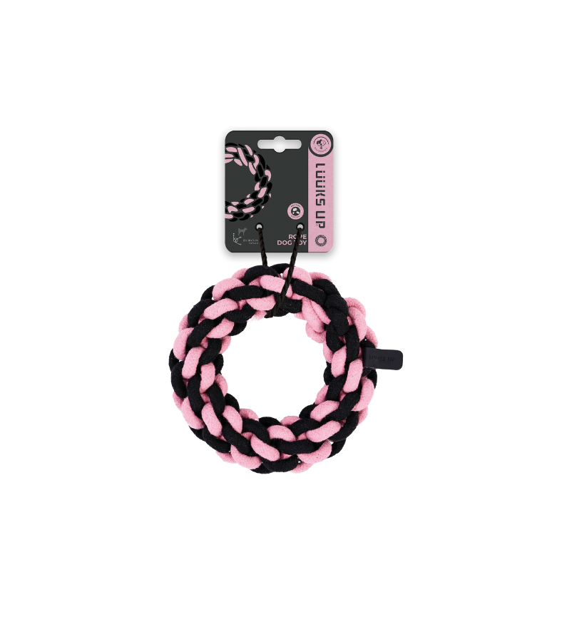 Rope Dog Toy Ring 18cm