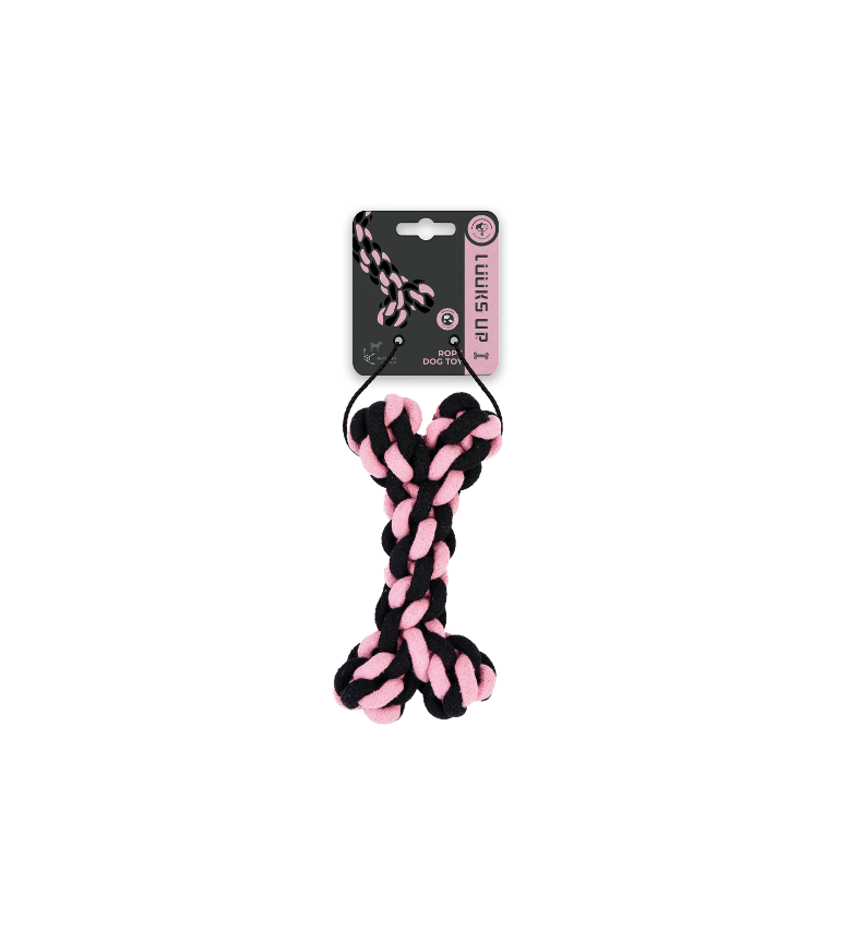 Rope Dog Toy Bone 19cm