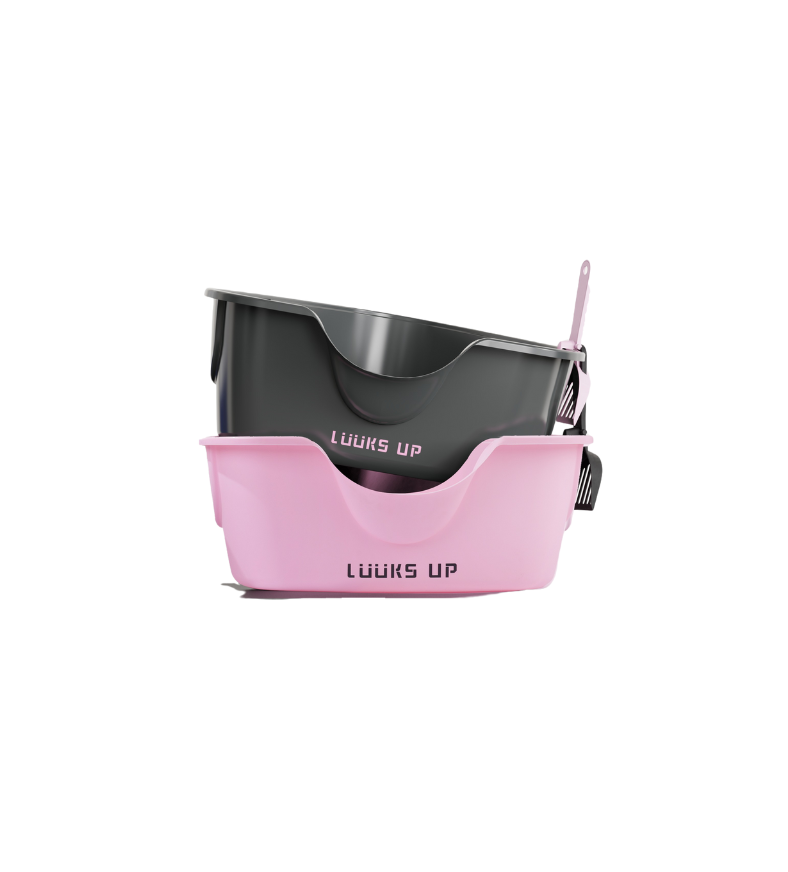 Triangle Cat Litter Box