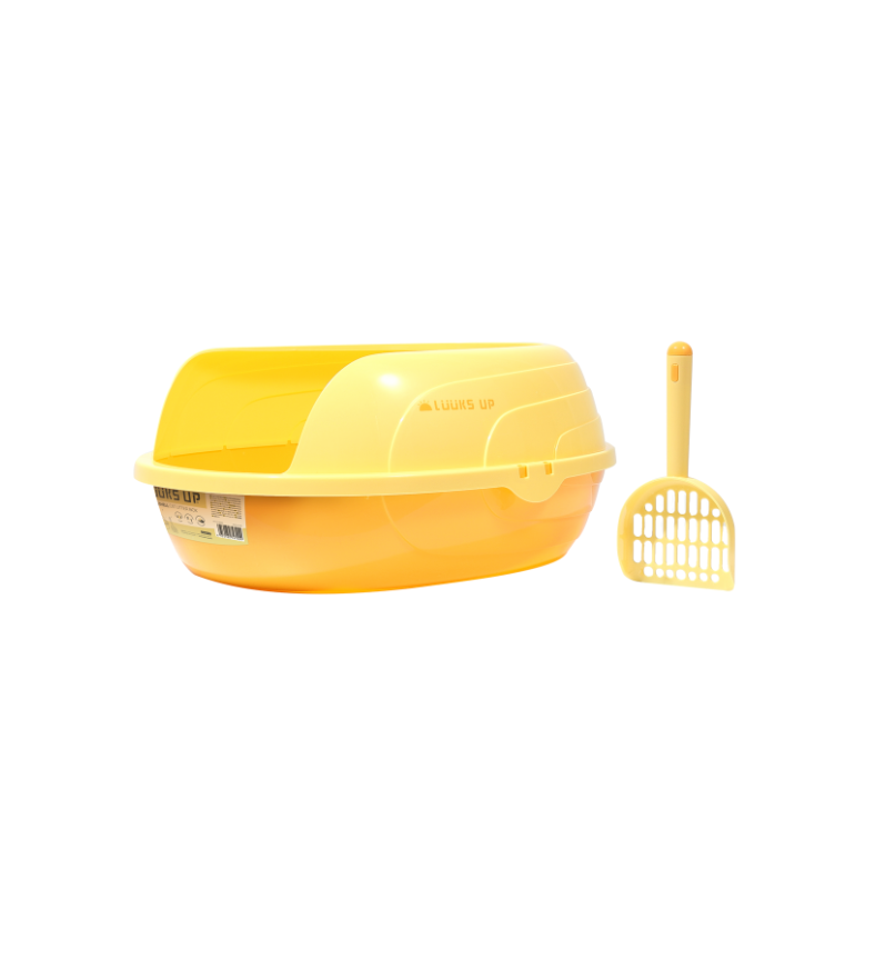 Eggshell Cat Litter Box