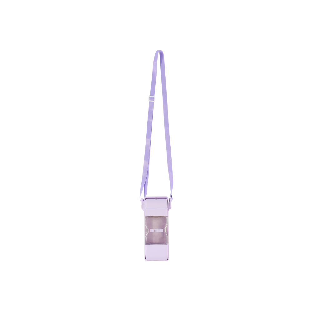 Rainbow Pet Travel Water Cup - With Poop Bag - Purple