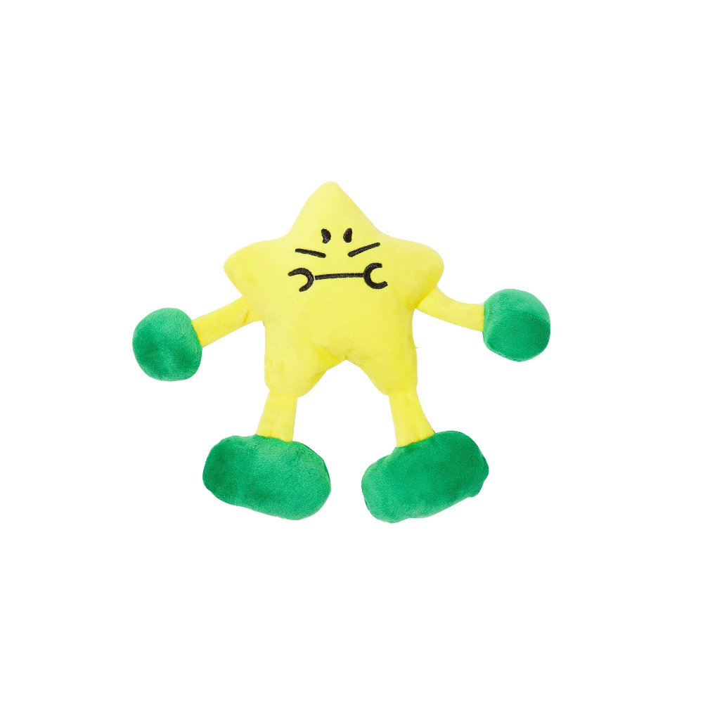 Weather Series Dog Plush Toy - Yellow Star