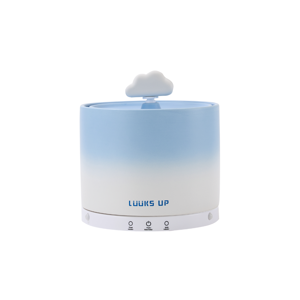 Cloud Rain Infinity Ceramic Water Dispenser - Blue
