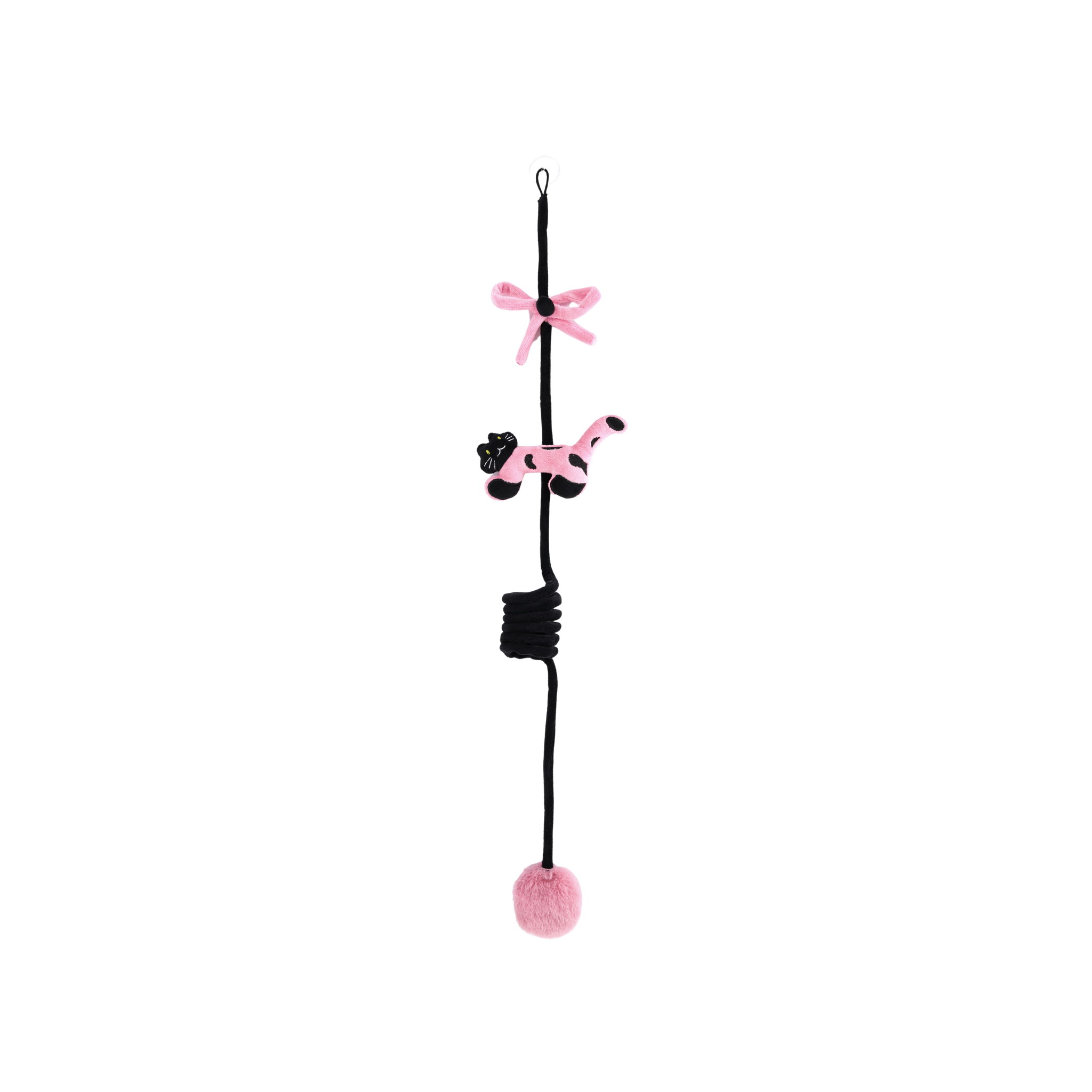 TUG PALS Cat Toy-Black pink